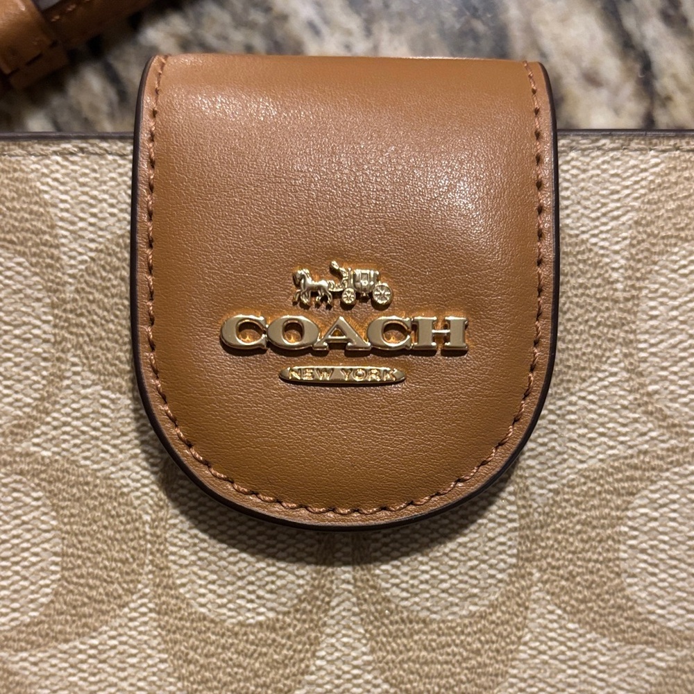 Coach Signature Tech/Phone Wallet - Picture 2 of 5